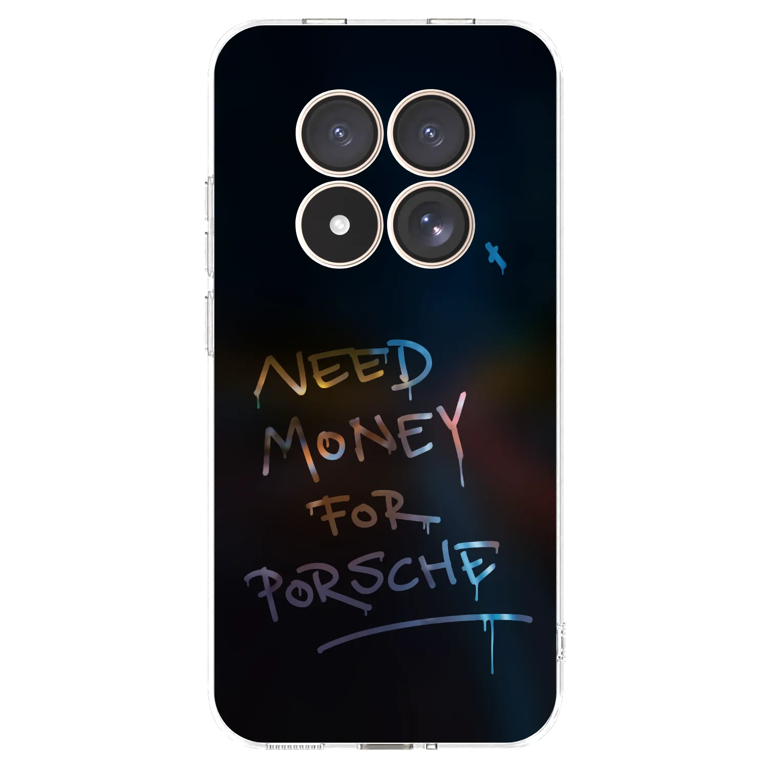 Picasee Xiaomi Redmi Note 15 Pro 4G Hülle - Transparentes Silikon - Neon Nights