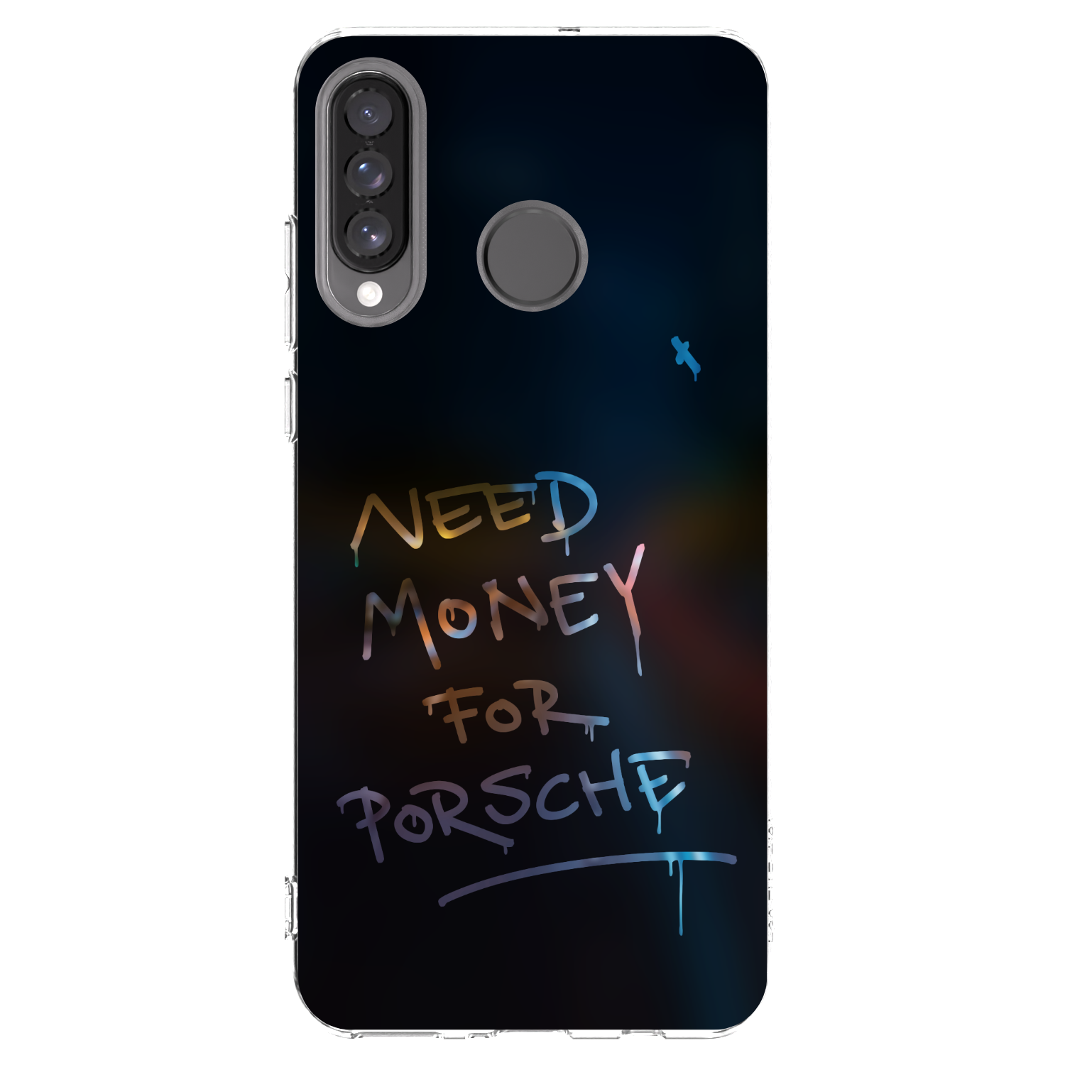 Picasee Huawei P30 Lite Hülle - Transparentes Silikon - Neon Nights