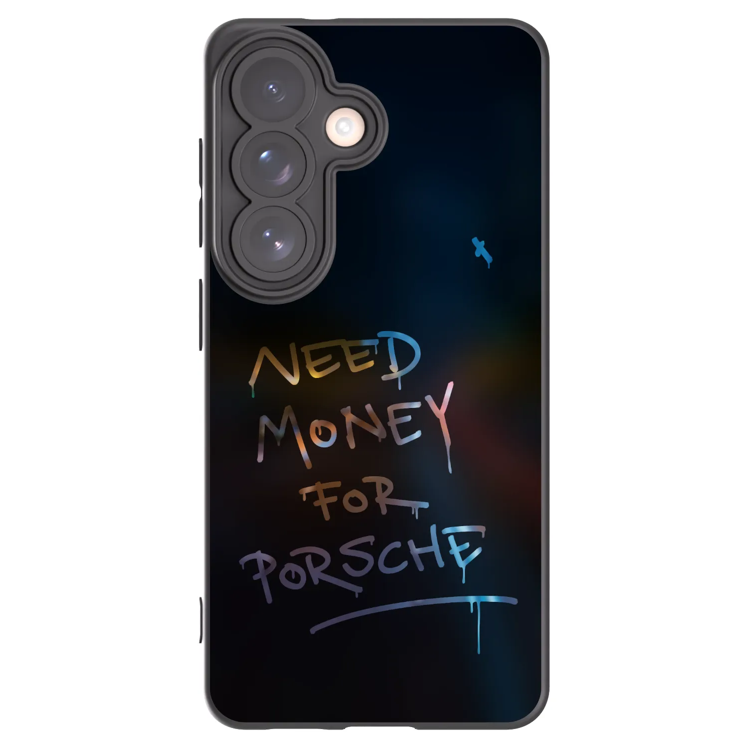 Picasee Samsung Galaxy S26 Hülle - Schwarzes Silikon - Neon Nights