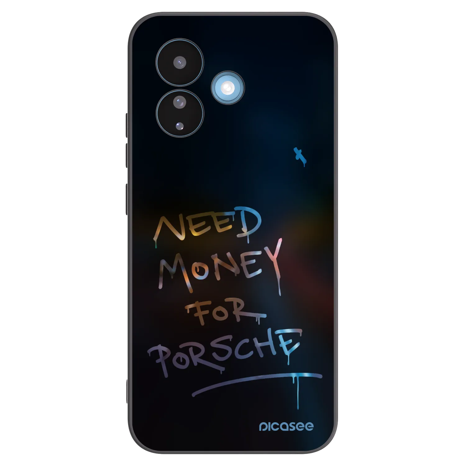 Picasee Xiaomi Redmi Note 17 Pro 5G Hülle - Schwarzes Silikon - Neon Nights