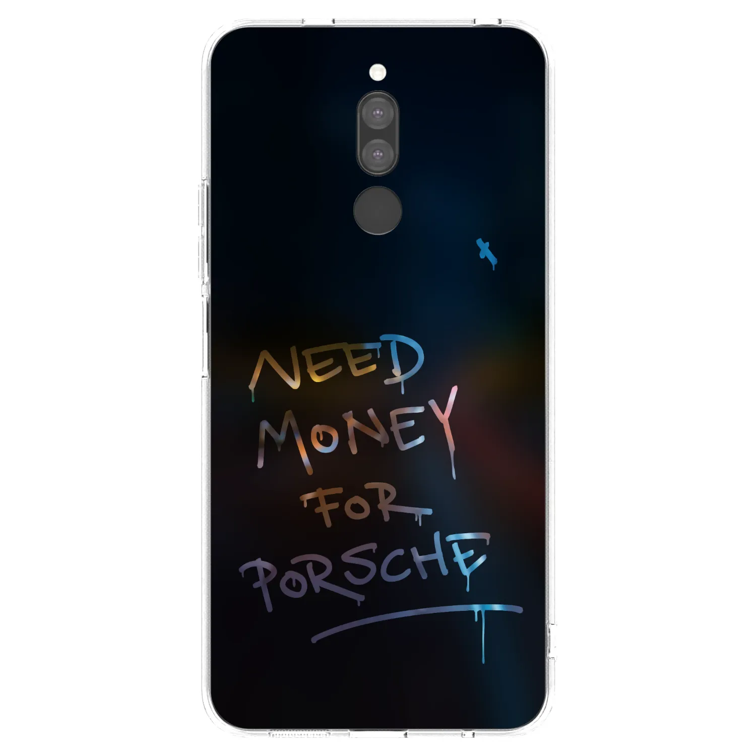 Picasee Xiaomi Redmi 8 Hülle - Transparentes Silikon - Neon Nights