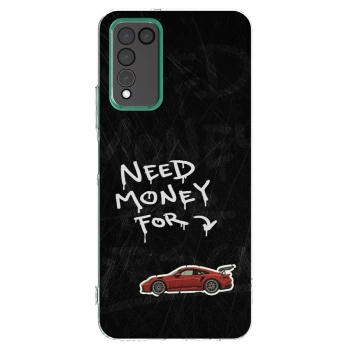 Picasee Honor 10X Lite Hülle - Transparentes Silikon - Track Mode