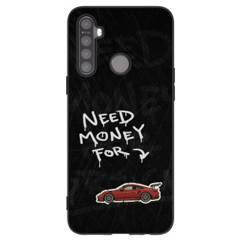 Picasee Realme 5 Hülle - Schwarzes Silikon - Track Mode