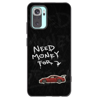 Picasee Xiaomi Redmi Note 10 Pro Hülle - Schwarzes Silikon - Track Mode