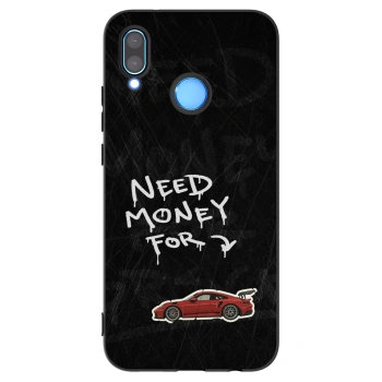 Picasee Huawei P20 Lite Hülle - Schwarzes Silikon - Track Mode