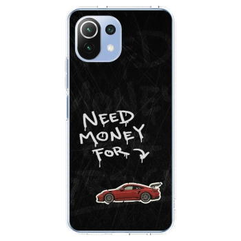 Picasee Xiaomi 11 Lite 5G NE Hülle - Transparentes Silikon - Track Mode