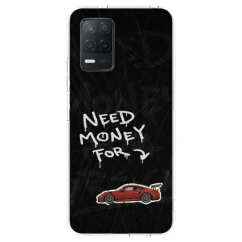 Picasee Realme 8 5G Hülle - Transparentes Silikon - Track Mode