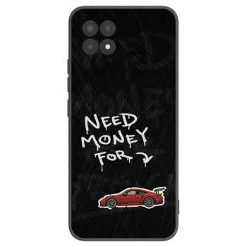 Picasee Realme 8i Hülle - Schwarzes Silikon - Track Mode