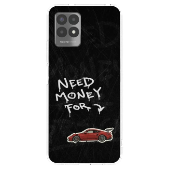 Picasee Realme 8i Hülle - Transparentes Silikon - Track Mode