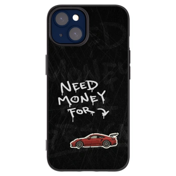 Picasee Apple iPhone 14 Hülle - Schwarzes Silikon - Track Mode