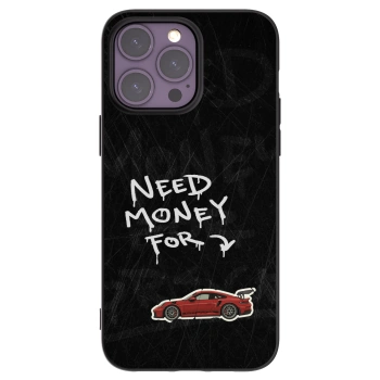 Picasee Apple iPhone 14 Pro Max Hülle - Schwarzes Silikon - Track Mode