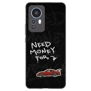 Picasee Xiaomi 12T Hülle - Schwarzes Silikon - Track Mode