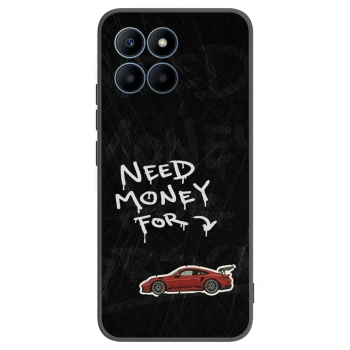 Picasee Honor 70 Lite Hülle - Schwarzes Silikon - Track Mode