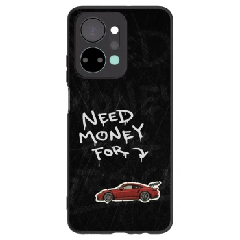 Picasee Honor X7a Hülle - Schwarzes Silikon - Track Mode