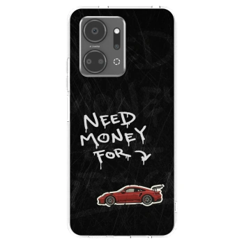 Picasee Honor X7a Hülle - Transparentes Silikon - Track Mode