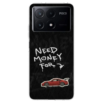 Picasee Xiaomi Poco X6 Pro Hülle - Transparentes Silikon - Track Mode