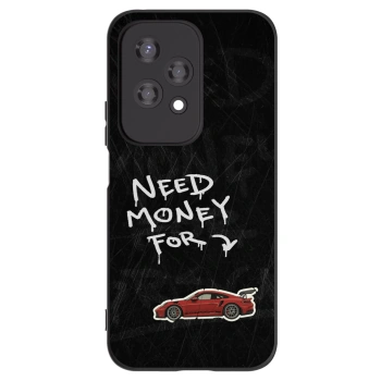 Picasee Honor 200 Lite Hülle - Schwarzes Silikon - Track Mode