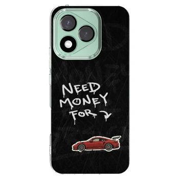 Picasee Honor 400 Lite 5G Hülle - Transparentes Silikon - Track Mode