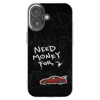 Picasee Apple iPhone 17 Hülle - Transparentes Silikon - Track Mode