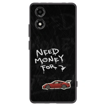 Picasee Motorola Moto E14 Hülle - Schwarzes Silikon - Track Mode