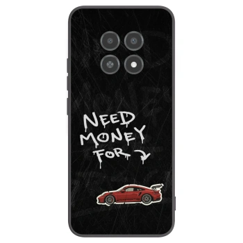 Picasee Realme 12X Hülle - Schwarzes Silikon - Track Mode