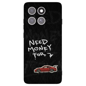 Picasee Motorola Edge 60 Pro Hülle - Schwarzes Silikon - Track Mode