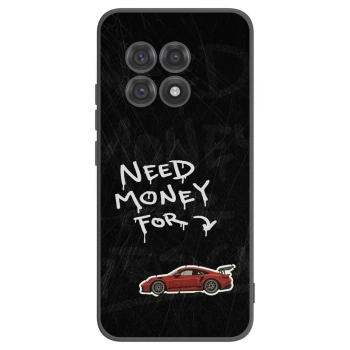 Picasee OnePlus 13R 5G Hülle - Schwarzes Silikon - Track Mode