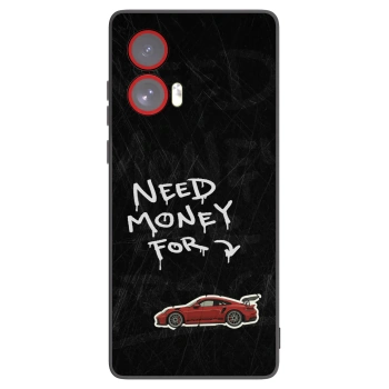 Picasee Motorola Edge 50 Fusion Hülle - Schwarzes Silikon - Track Mode