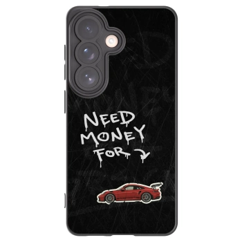 Picasee Samsung Galaxy S26 Hülle - Schwarzes Silikon - Track Mode