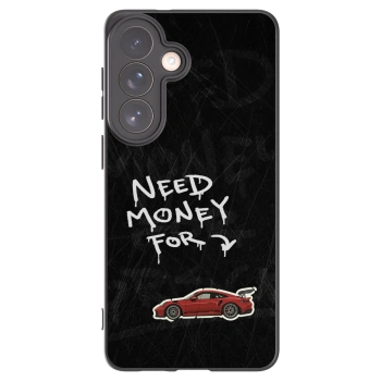 Picasee Samsung Galaxy S26+ Hülle - Schwarzes Silikon - Track Mode