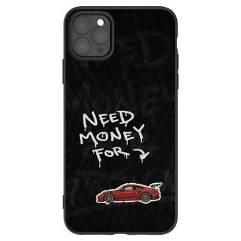 Picasee Apple iPhone 11 Pro Max Hülle - Schwarzes Silikon - Track Mode