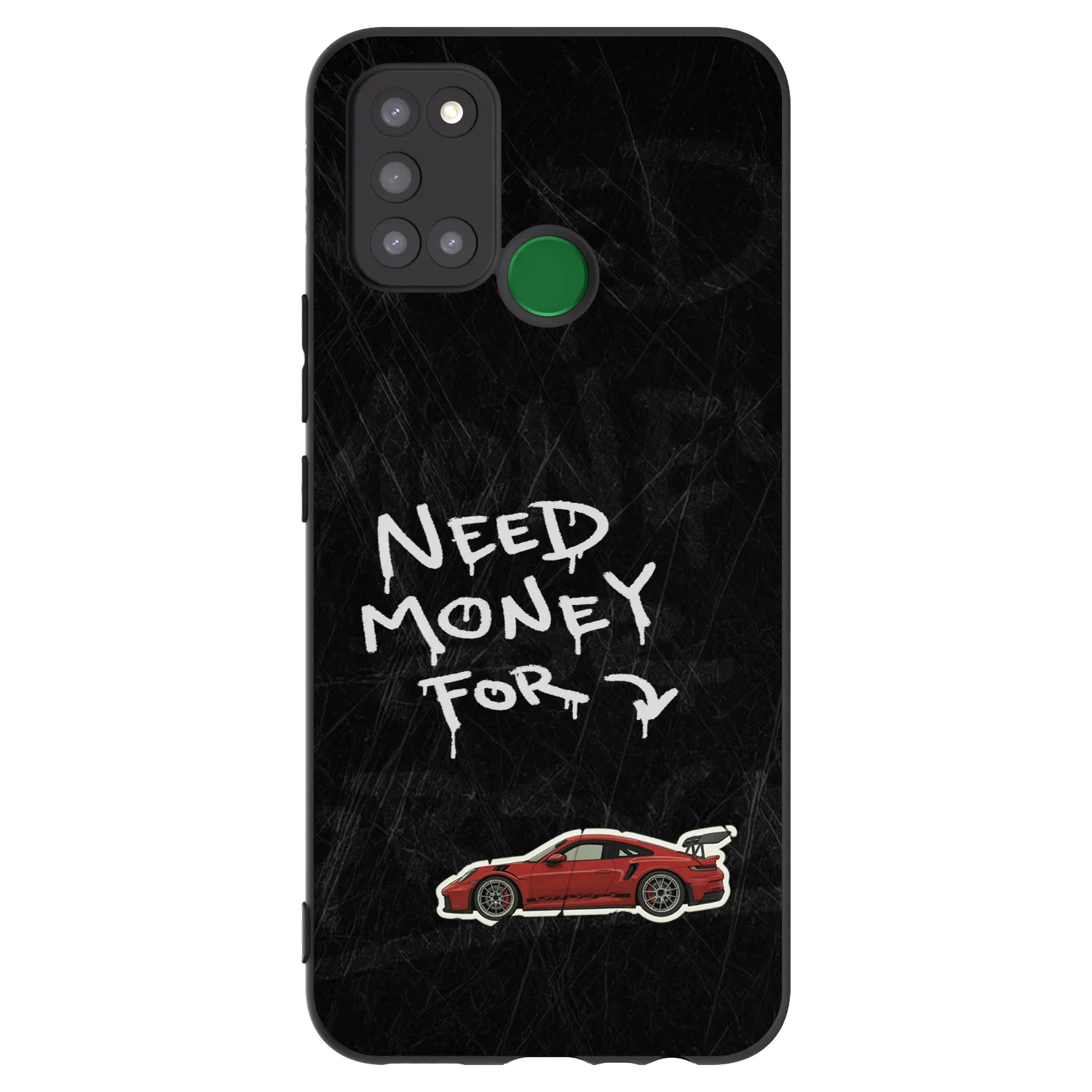 Picasee Realme 7i Hülle - Schwarzes Silikon - Track Mode