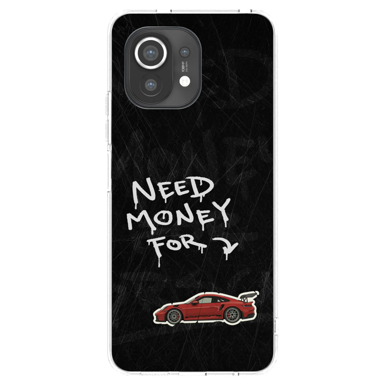 Picasee Xiaomi Mi 11 Hülle - Transparentes Silikon - Track Mode