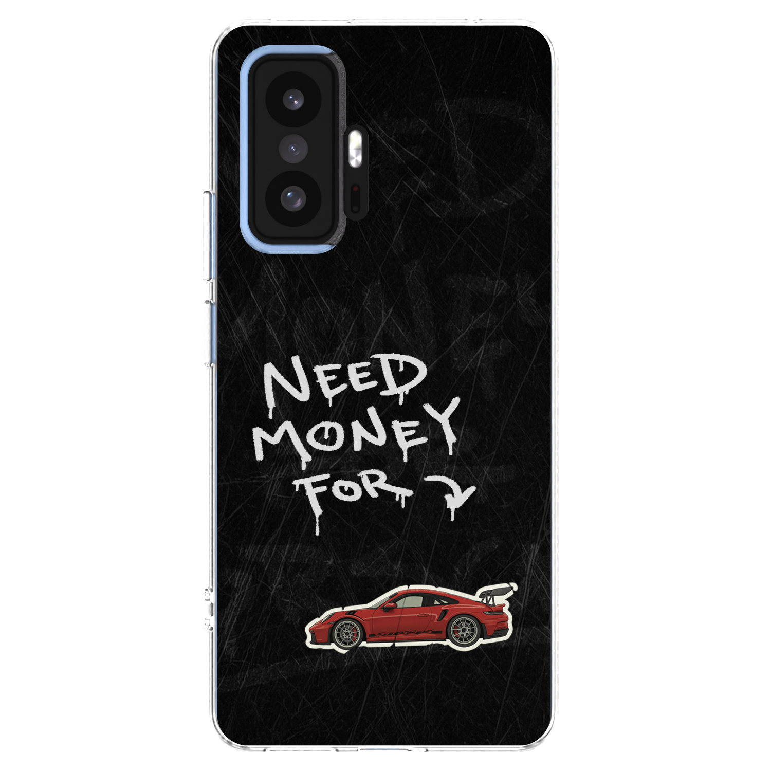 Picasee Xiaomi 11T Pro Hülle - Transparentes Silikon - Track Mode