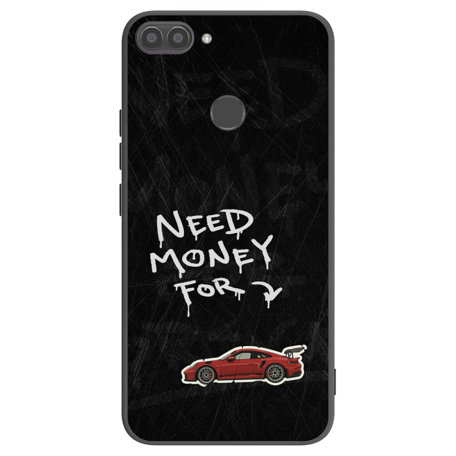 Picasee Huawei P Smart Hülle - Schwarzes Silikon - Track Mode