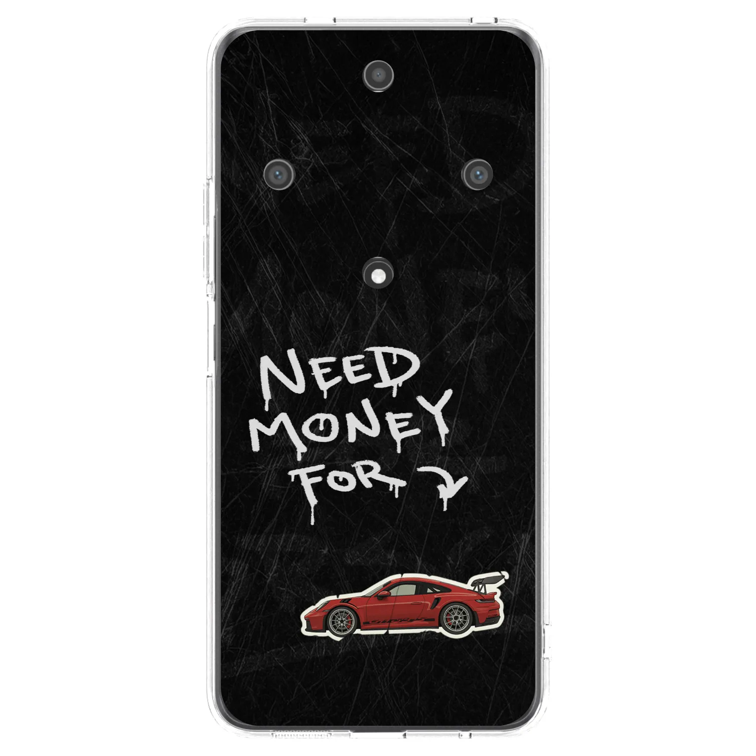 Picasee Honor Magic5 Lite 5G Hülle - Transparentes Silikon - Track Mode