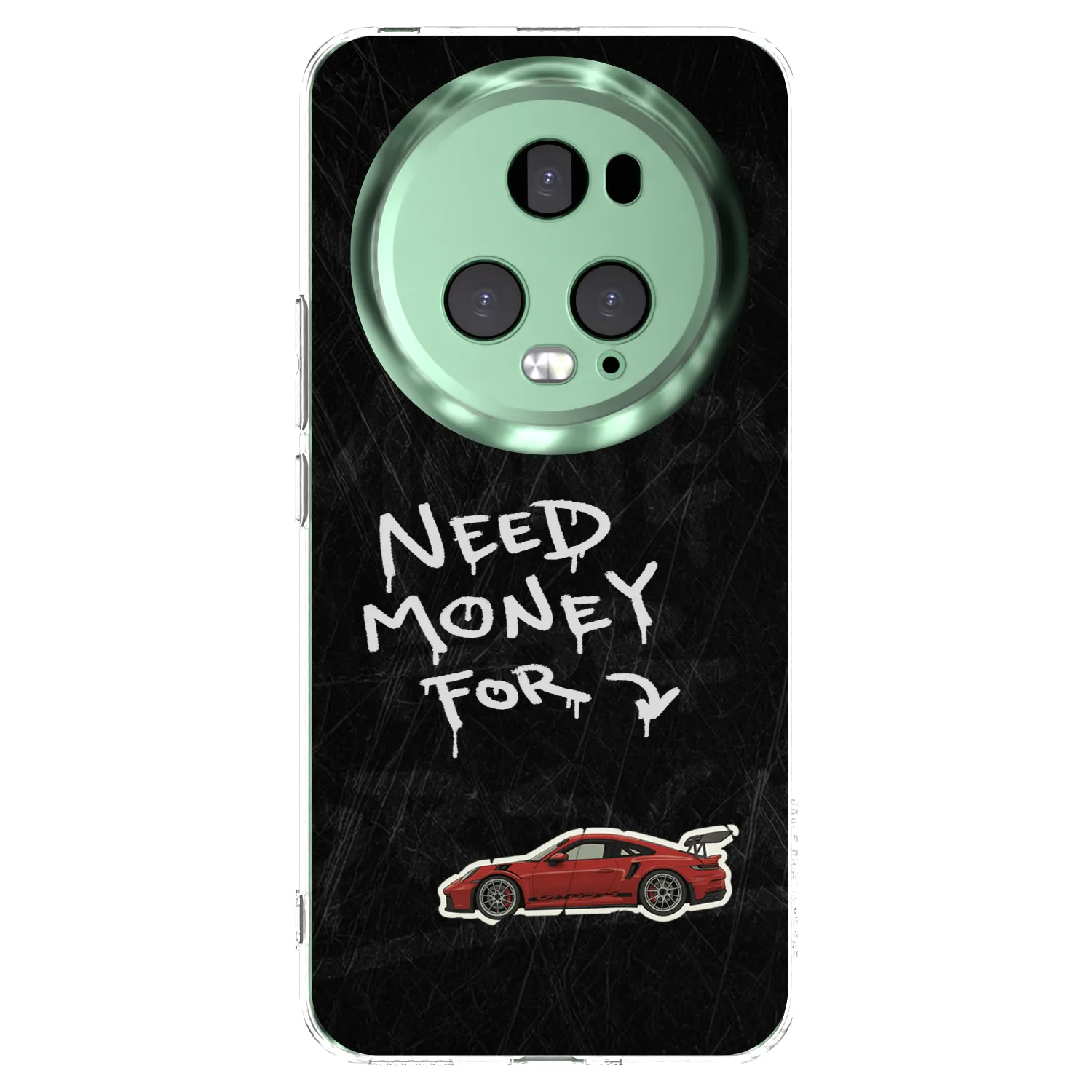 Picasee Honor Magic5 Pro Hülle - Transparentes Silikon - Track Mode