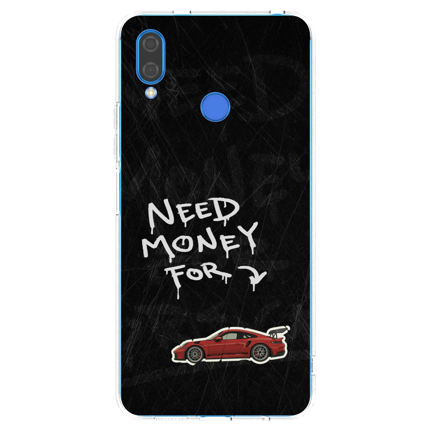 Picasee Huawei Nova 3 Hülle - Transparentes Silikon - Track Mode