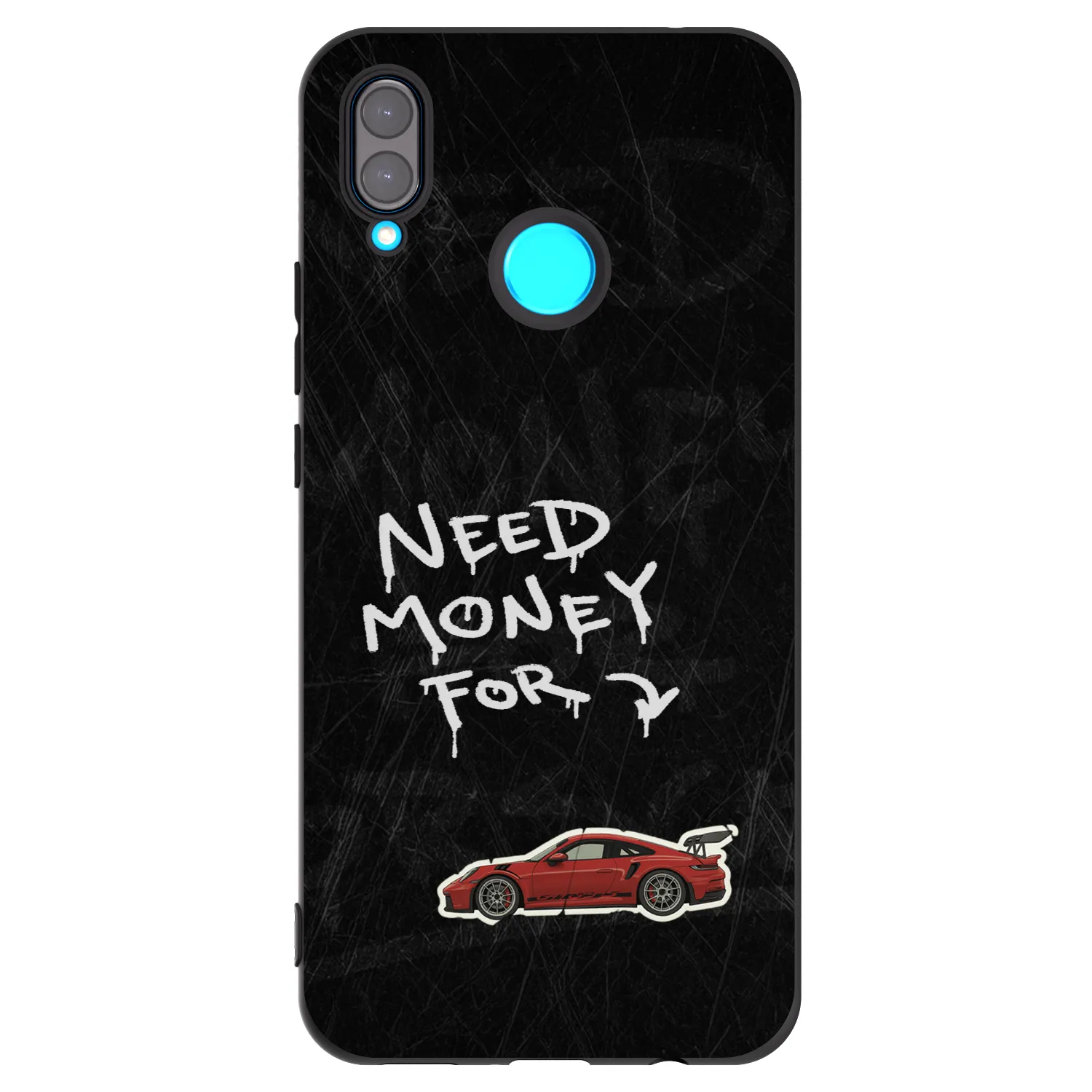 Picasee Huawei Nova 3i Hülle - Schwarzes Silikon - Track Mode