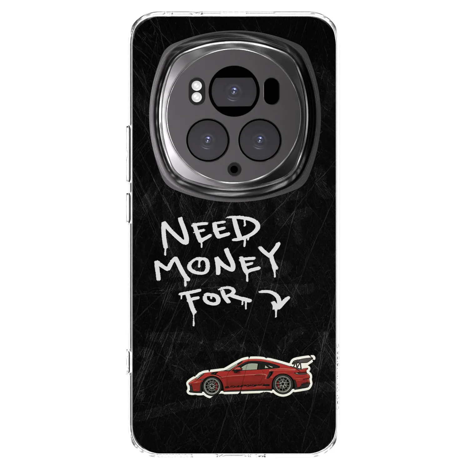 Picasee Honor Magic6 Pro Hülle - Transparentes Silikon - Track Mode