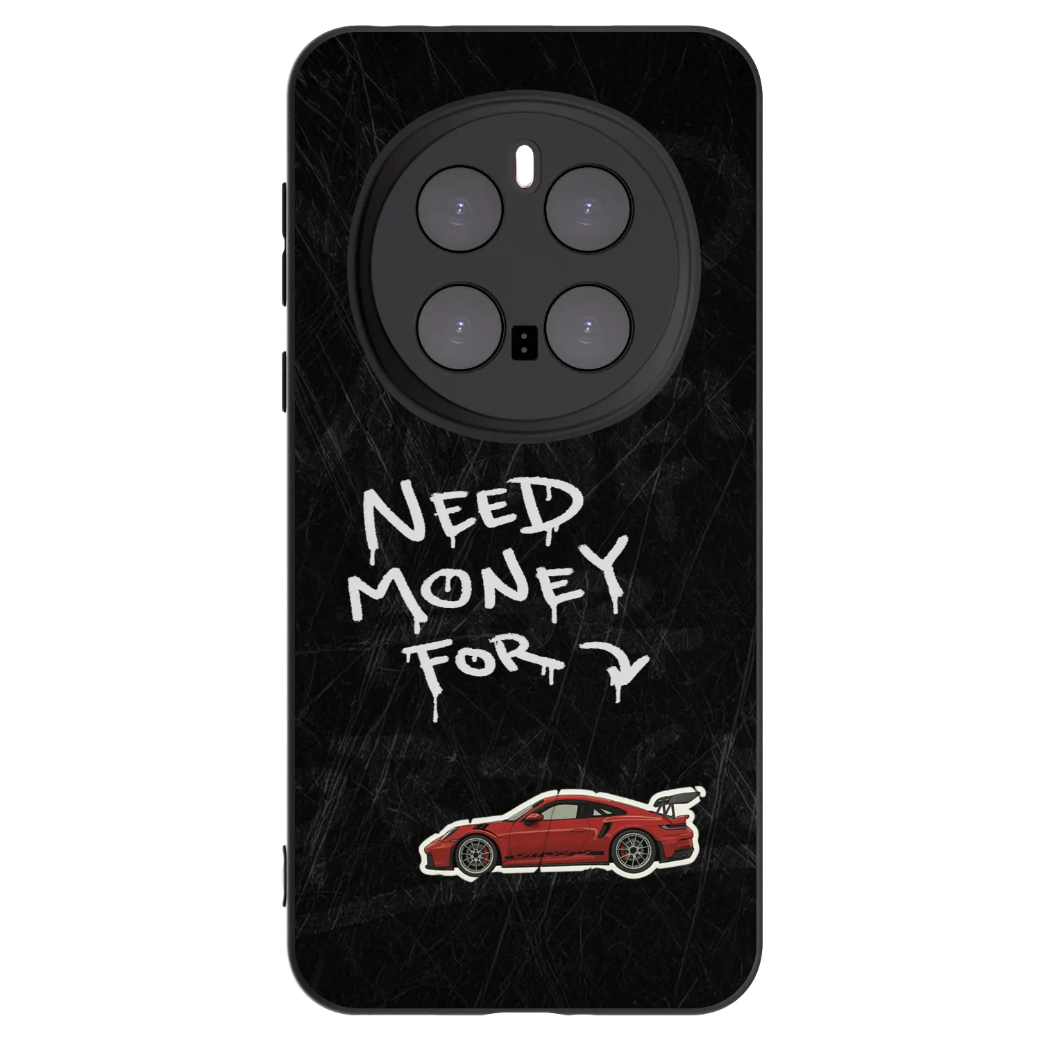 Picasee Honor Magic7 Pro 5G Hülle - Schwarzes Silikon - Track Mode