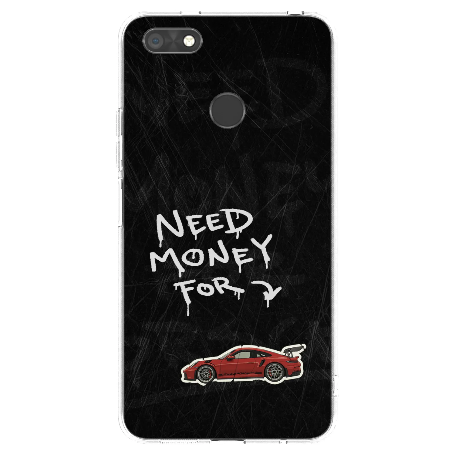 Picasee Huawei P9 Lite Mini Hülle - Transparentes Silikon - Track Mode