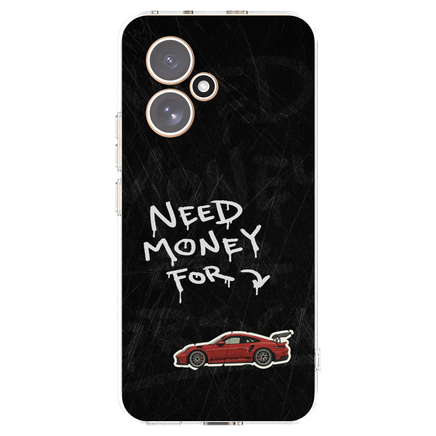 Picasee Honor 400 5G Hülle - Transparentes Silikon - Track Mode