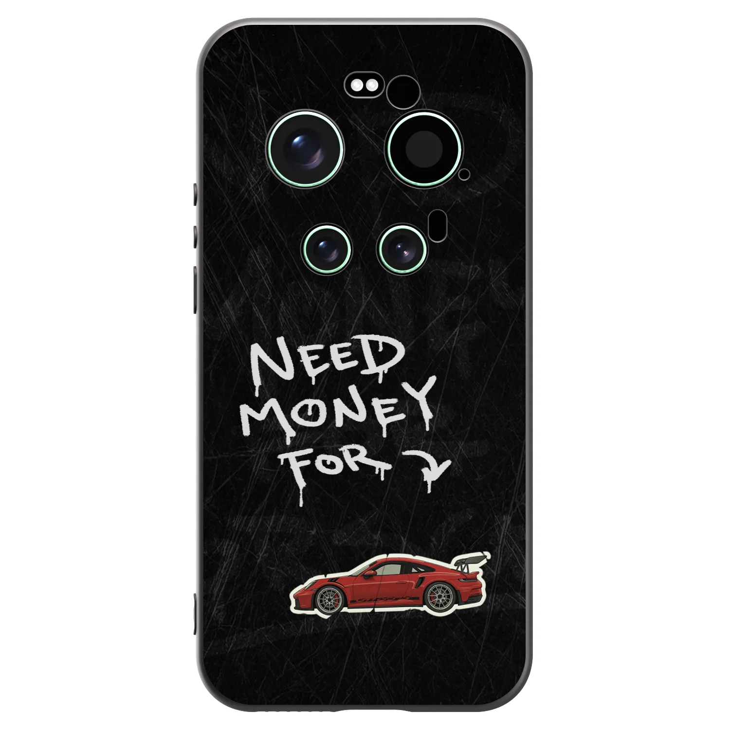 Picasee Xiaomi 17 Ultra Hülle - Schwarzes Silikon - Track Mode