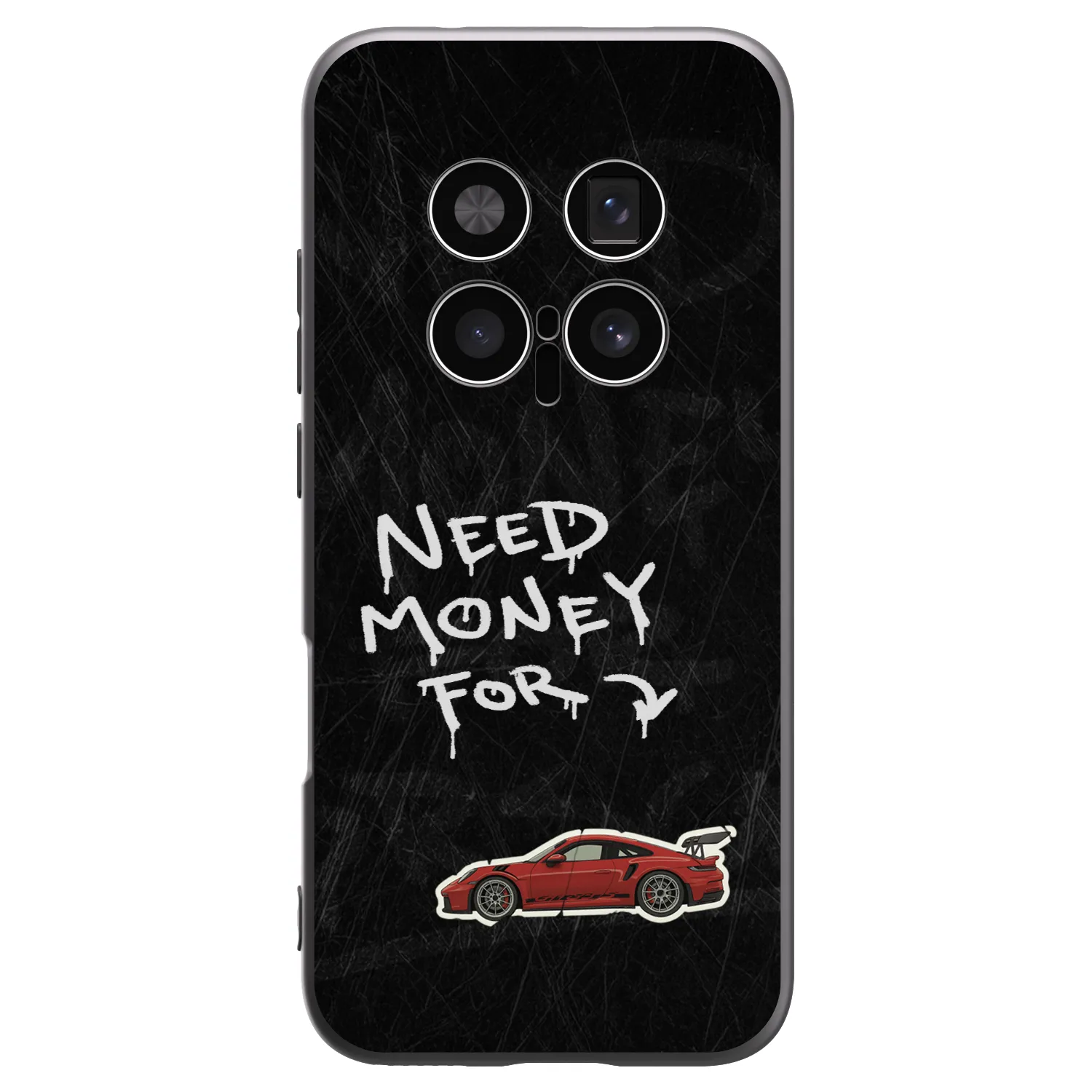 Picasee Honor Magic8 Pro 5G Hülle - Schwarzes Silikon - Track Mode