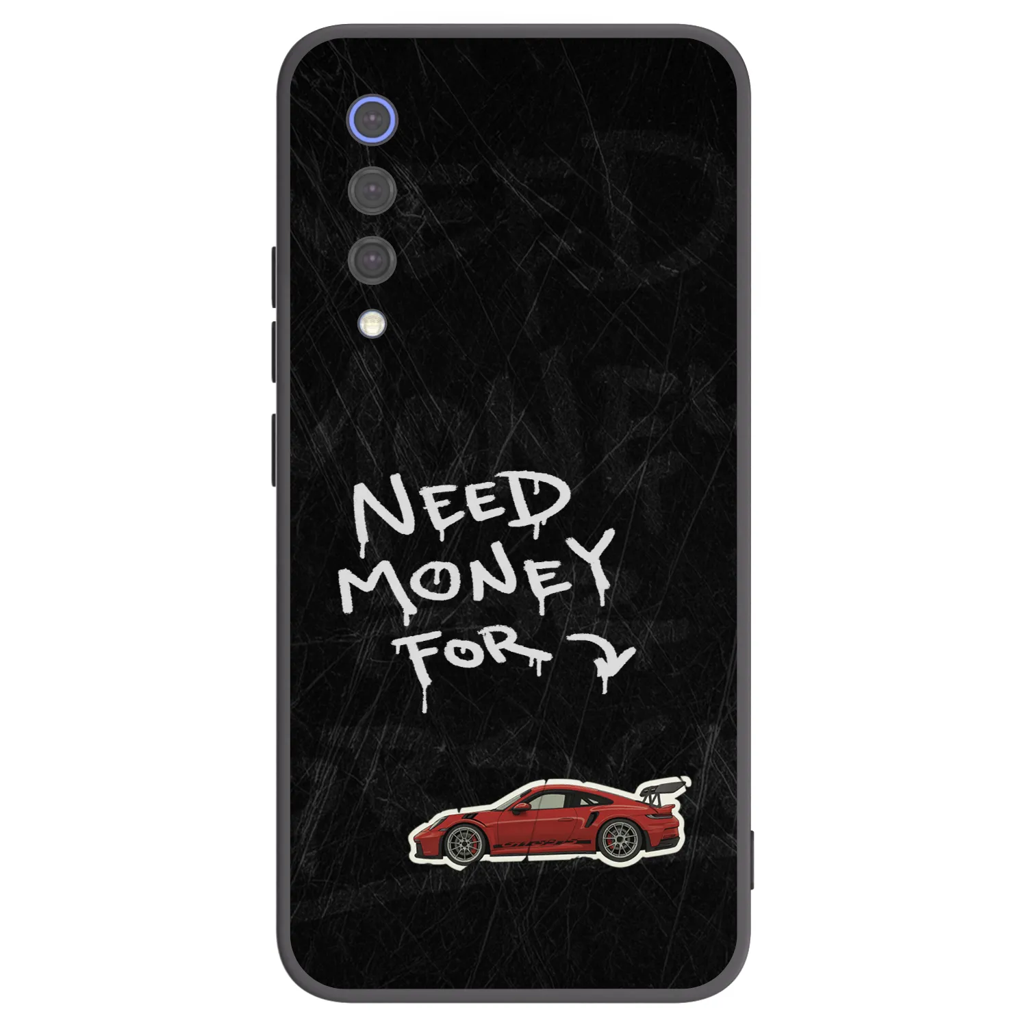 Picasee Xiaomi Mi 9 SE Hülle - Schwarzes Silikon - Track Mode