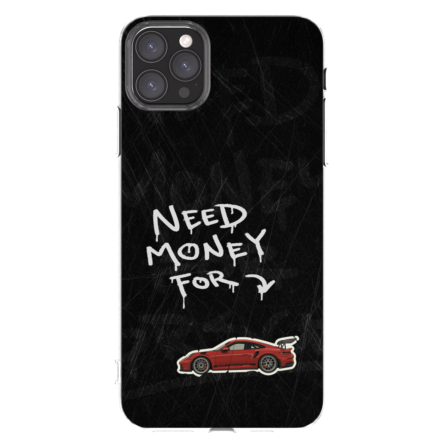 Picasee Apple iPhone 11 Pro Max Hülle - Transparentes Silikon - Track Mode