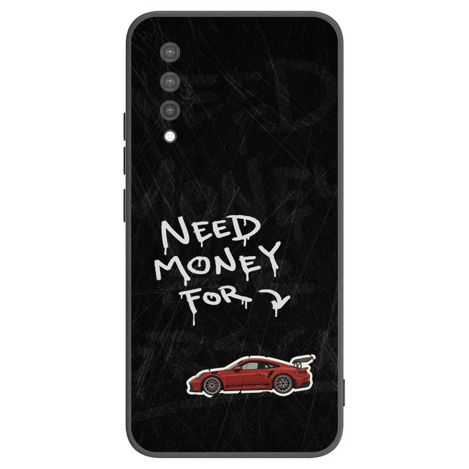 Picasee Xiaomi Mi 9 Lite Hülle - Schwarzes Silikon - Track Mode