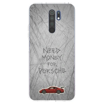 Picasee Xiaomi Redmi 9 Hülle - Transparentes Silikon - Garage Scratch