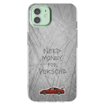 Picasee Apple iPhone 12 Pro Hülle - Transparentes Silikon - Garage Scratch